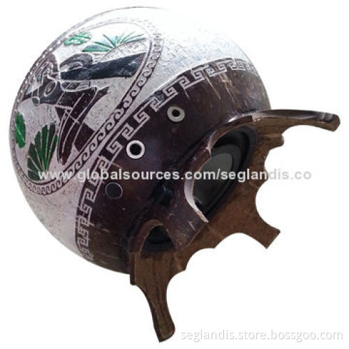 Coconut-shaped Bluetooth Speaker with 20Hz-20kHz Frequency Response